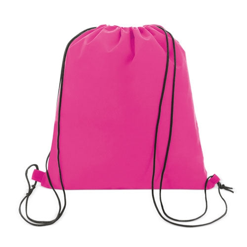 Vliesstoff-Rucksacktasche Fuchsia (10er-Pack)