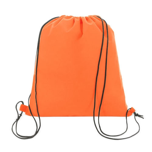 Mochila Non Woven Naranja con Cordones (lote de 10)