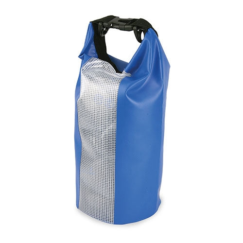 Blaue transparente Reisetasche