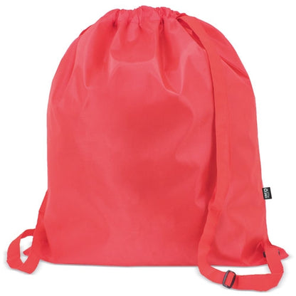Rote Rucksacktasche
