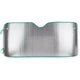 PARASOL METALICO COCHE 2 CARAS RIBETE VERDE