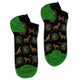 Chaussettes basses en bambou Hop Hare, tailles S/M (36-40) - Moonlight Wolfs -