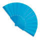 Abanico Plástico Azul Turquesa