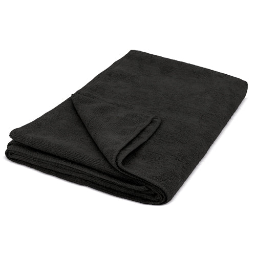Toalla Microfibra Rizo Ultrasecado Negro