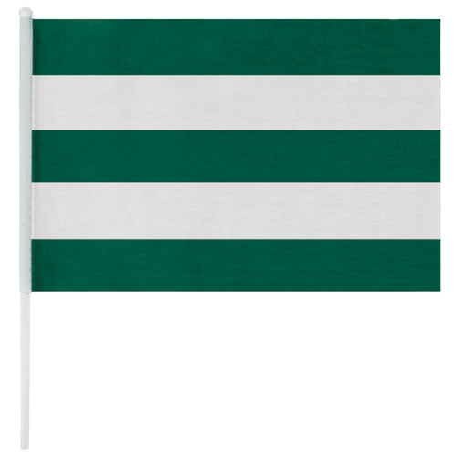 Banderín Animación Blanco Verde (lote de 50)