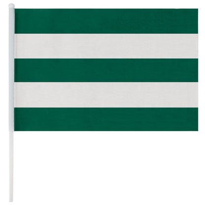 Banderín Animación Blanco Verde (lote de 50)