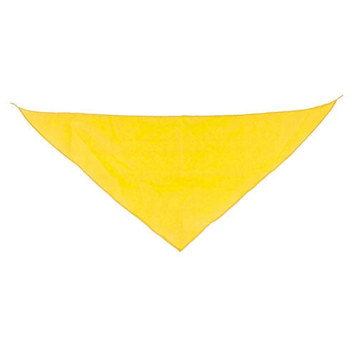 Écharpe triangulaire jaune (lot de 10)