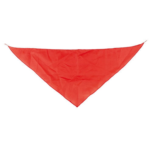 Écharpe triangulaire rouge (lot de 10)