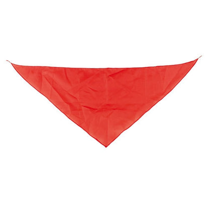 Écharpe triangulaire rouge (lot de 10)