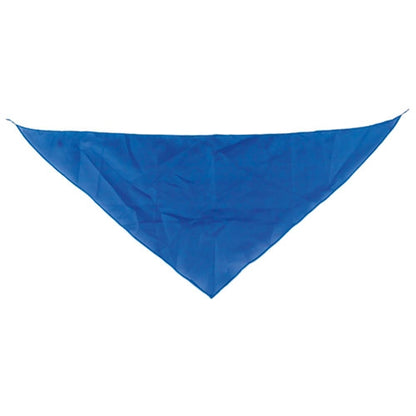 Écharpe triangulaire bleue (lot de 10)