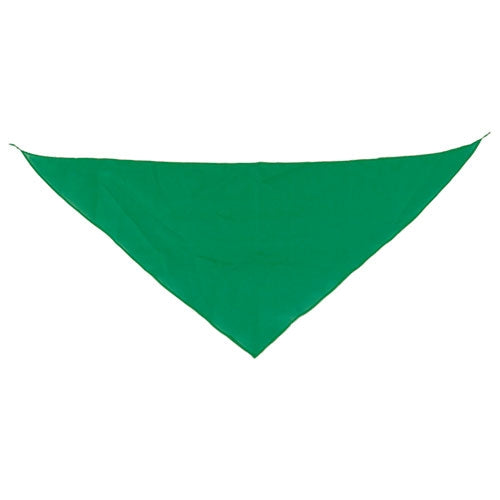 Écharpe triangulaire verte (lot de 10)