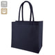 Bolsa Algodón 310g Asa Confortable Azul