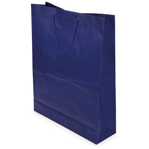 Geschenktüte aus blauem PVC