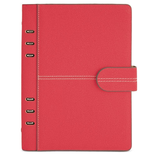 Agenda Milan Roja Semana Vista Rojo