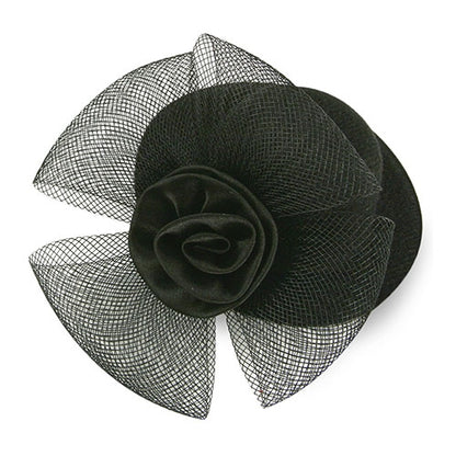 Tocado Mini Victoria Negro Negro