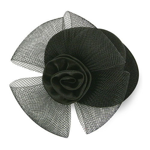 Tocado Mini Victoria Negro Negro
