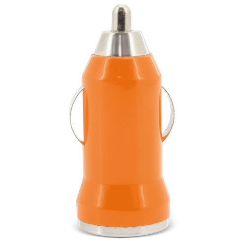 Chargeur de voiture USB orange Orange