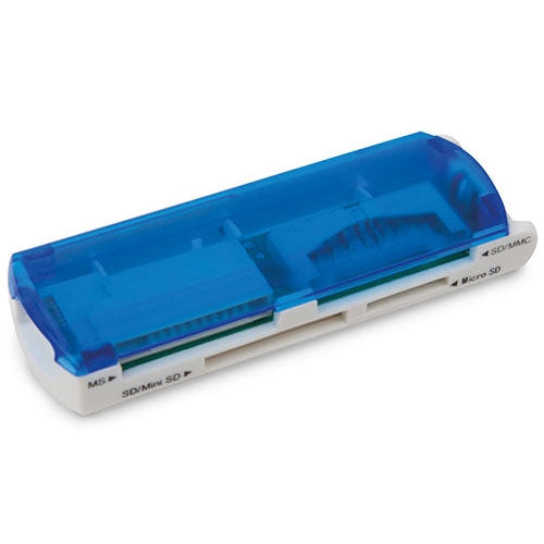 Lector De Tarjetas 5 En 1 Az Azul