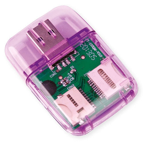 Lecteur de cartes Axer Lilas Lilas
