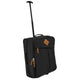 Trolley Jaspeado Negro Ruedas