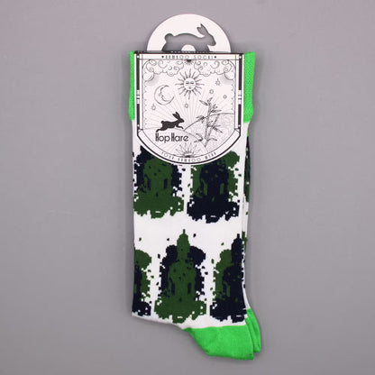 Chaussettes Hop Hare (Tailles 41-46) - Bouddha de Bali -