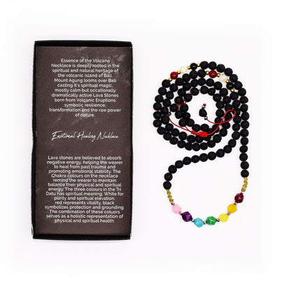 Collier d'essence volcanique - Guérison émotionnelle