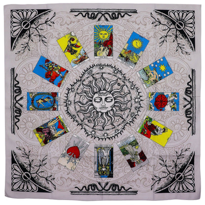 Tissu de lecture de tarot - Arbre de vie