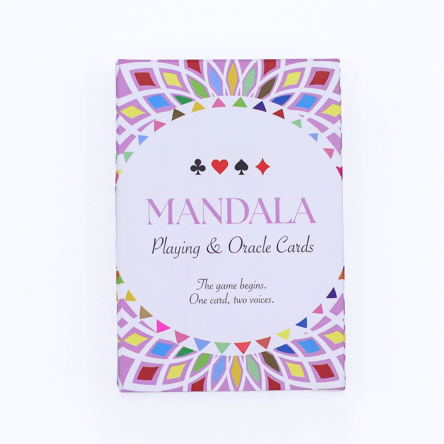 Mandala zum Spielen und Orakelkarten – Kaleidoskopische Symmetrie
