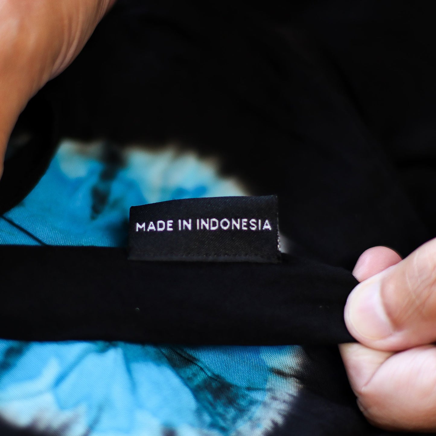 Loungehose im japanischen Stil - Groß - Schwarz, Blau