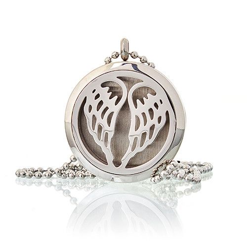 Collar Difusor Aromaterapia Alas Ángel 30mm