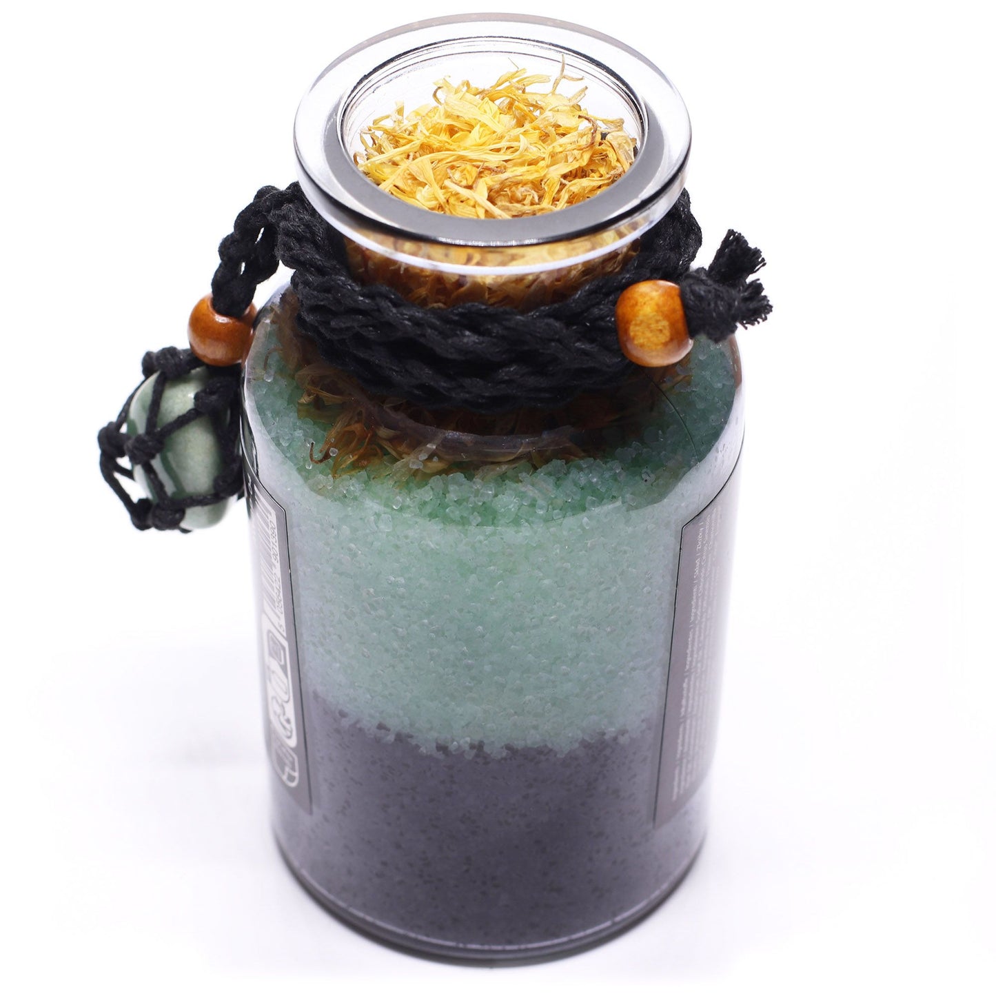 Potion de bain de sorcière ancienne et amulette en cristal d'aventurine - Prospérité