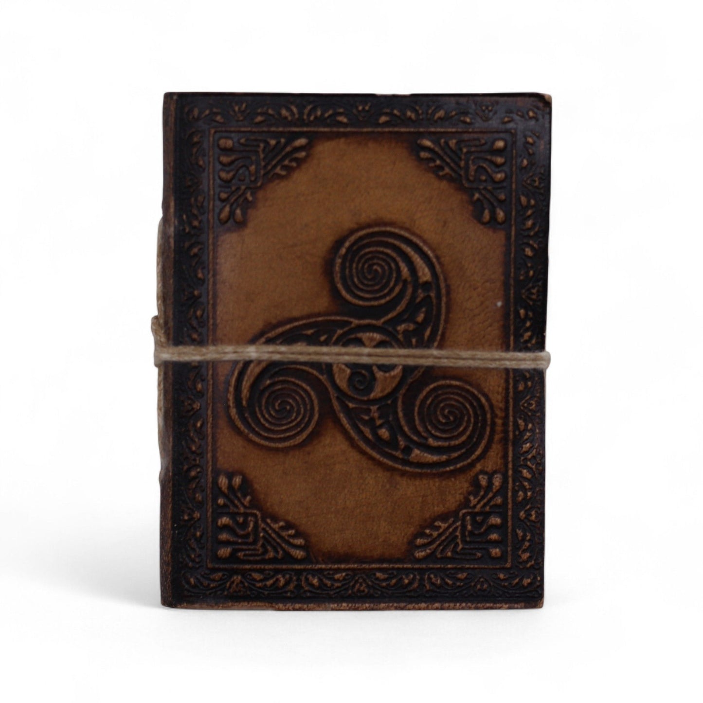 Petits carnets en cuir assortis (4 x 3 pouces) - Vitrine