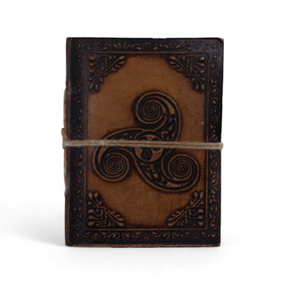 Petits carnets en cuir assortis (4 x 3 pouces) - Vitrine