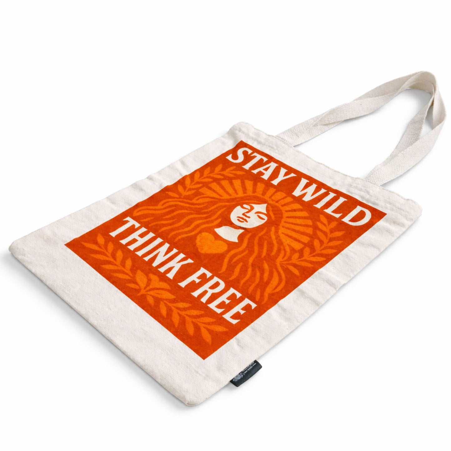 Nomad Sari Iconic Toni Tote Bag - Mantente salvaje - Natural 10oz