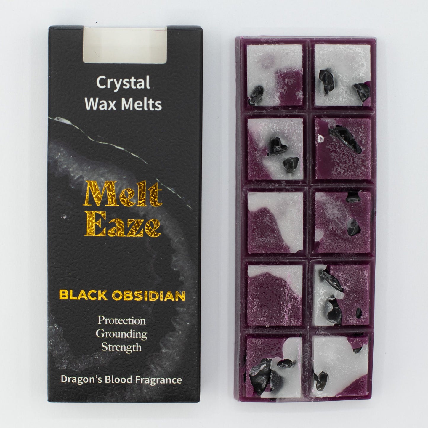 MeltEaze Wax Melts 50g - Escudo de Obsidiana - Sangre de Dragón