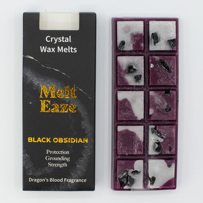 MeltEaze Wax Melts 50g - Escudo de Obsidiana - Sangre de Dragón