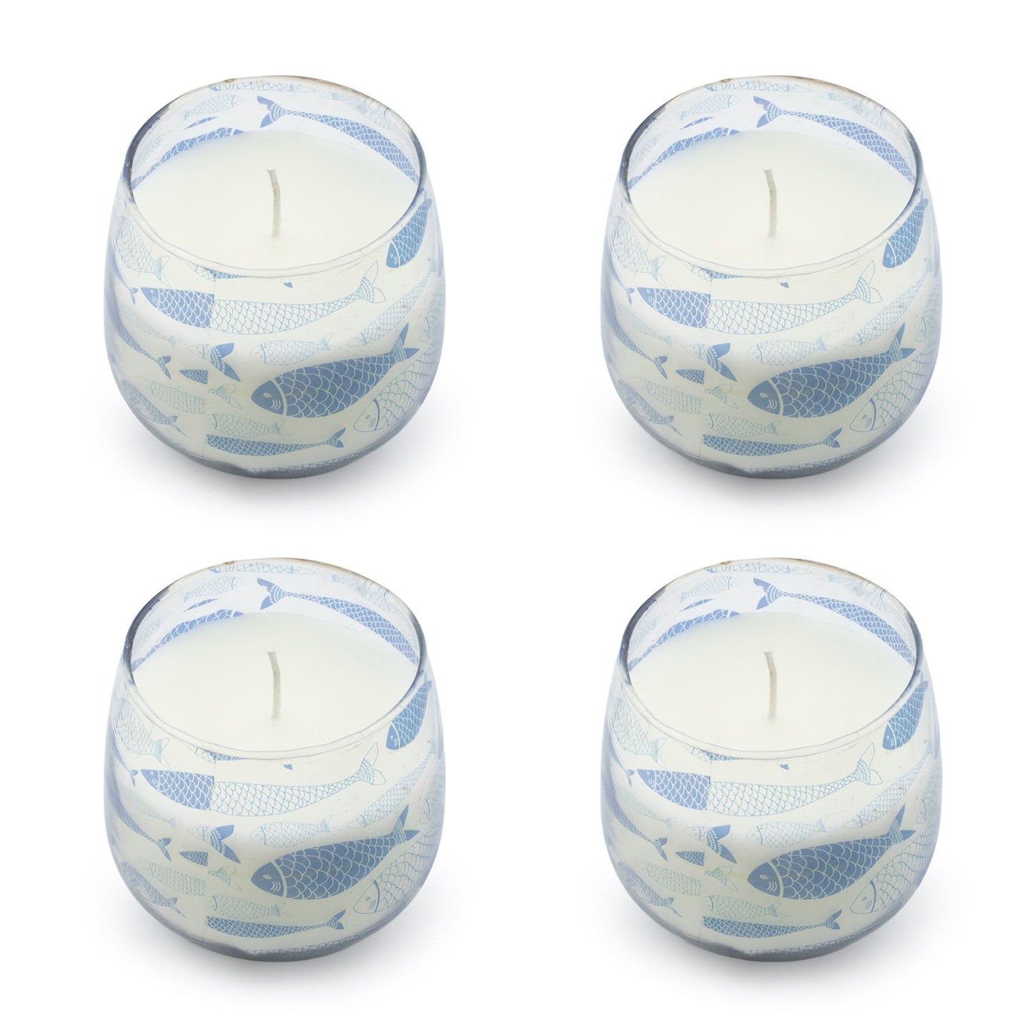 Velas en frascos de vidrio pequeños - Seabreeze