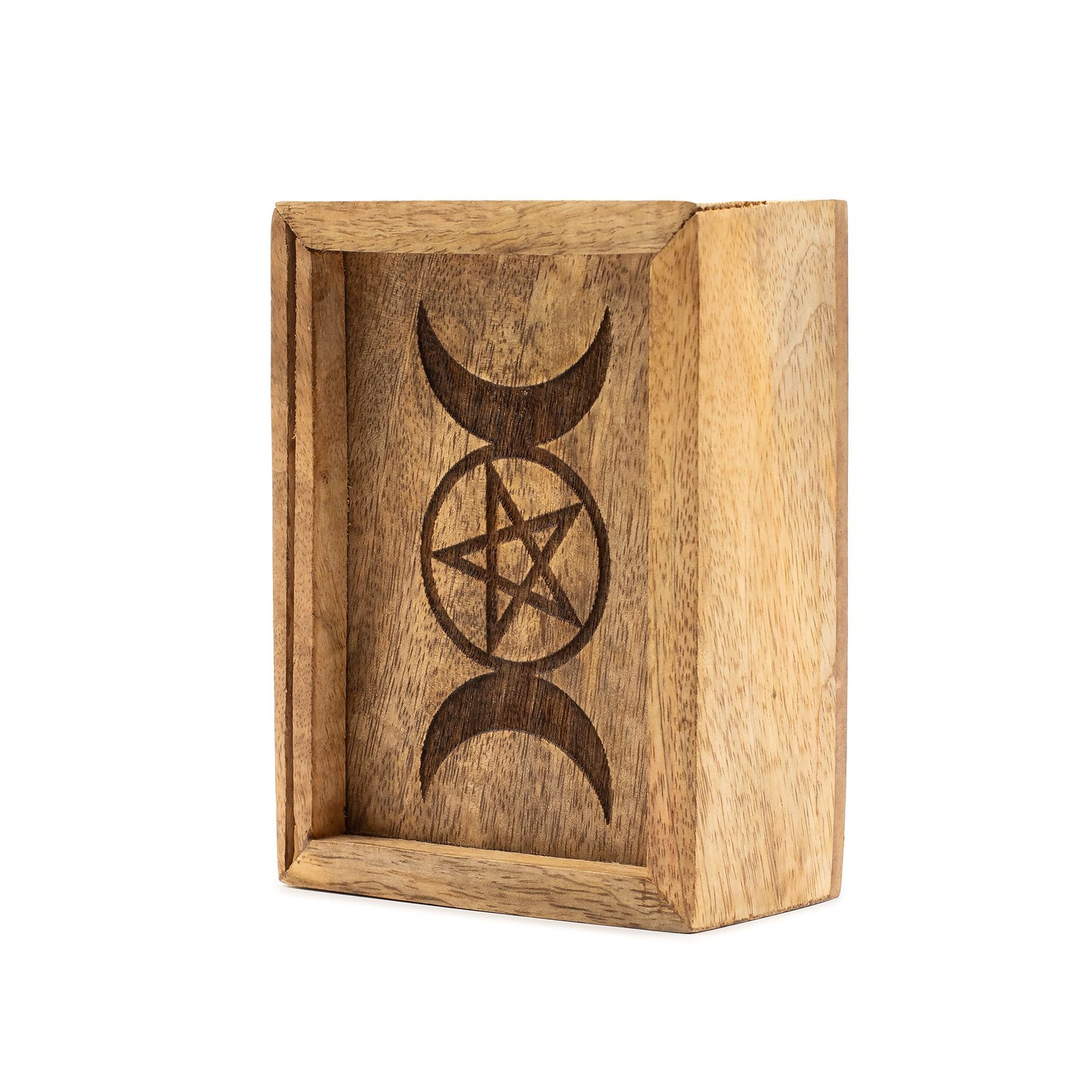 Petit coffret de tarot avec support pour cartes