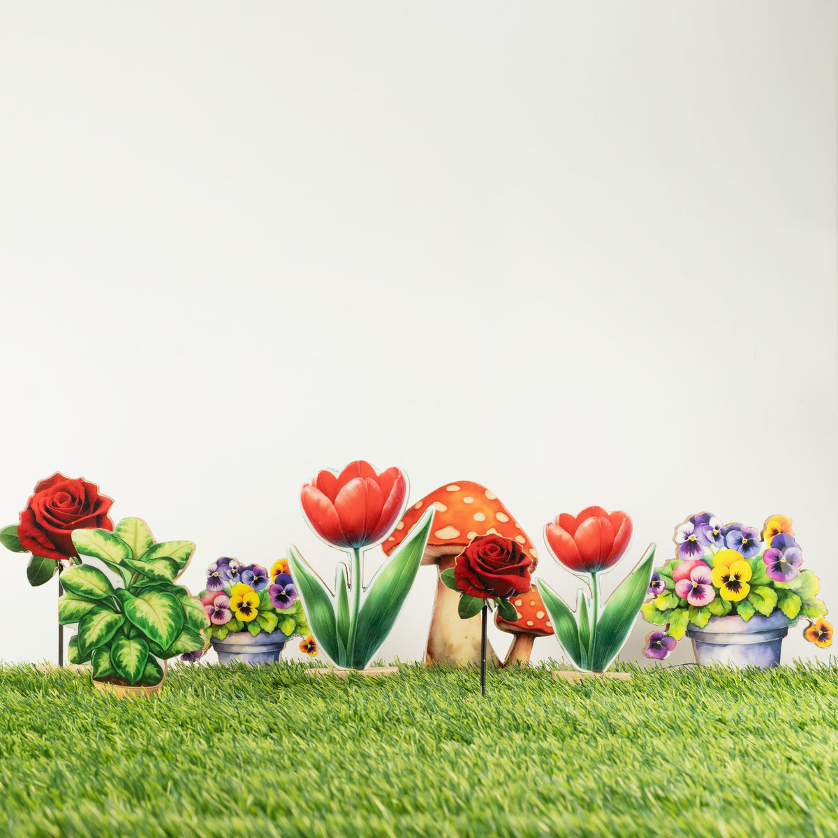 Plantas decorativas de madera - Pensamiento grande