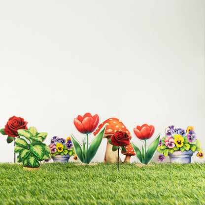 Plantas decorativas de madera - Pensamiento grande