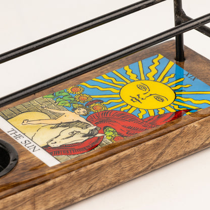 Calentador Grande para Varitas de Salvia Esmaltado - El Sol