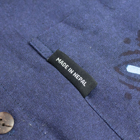 Nomad Sari Kathmandu Hemd - Indigo - XXL