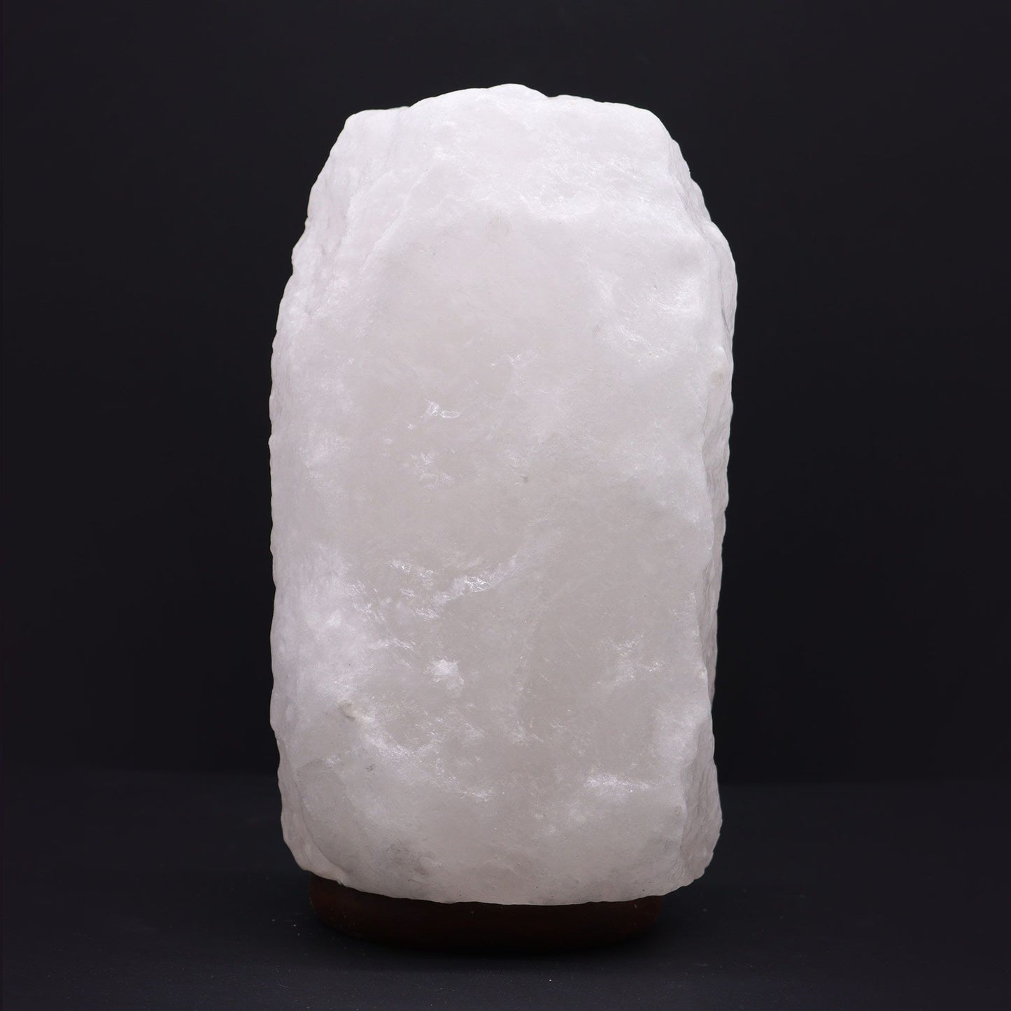 Lampe de sel de roche de l'Himalaya et base : environ 8 à 10 kg