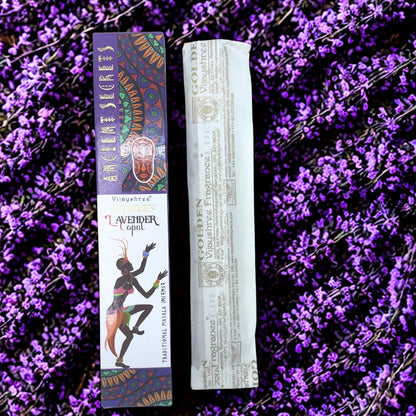 15 g de copal dorado y lavanda