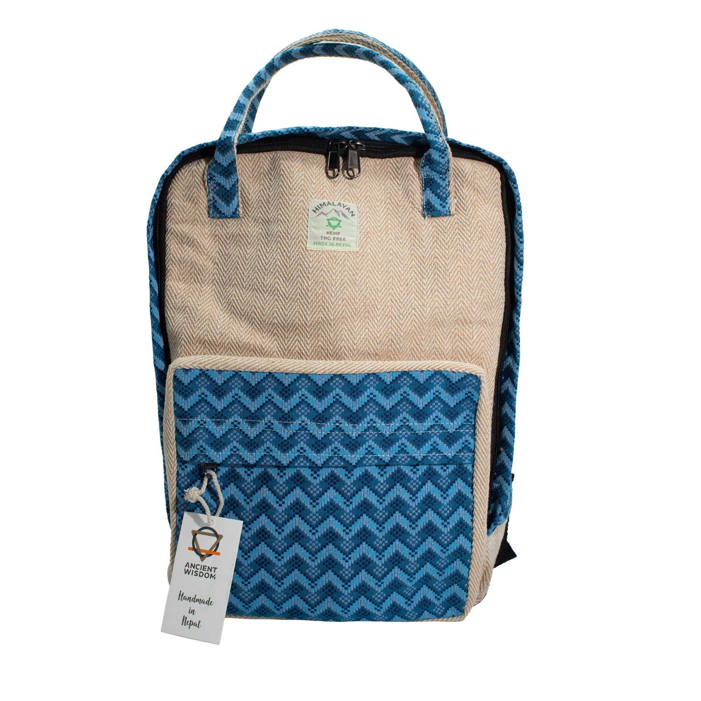 Großer Kathmandu Rucksack - Dhaka Design (39x28x13 cm)