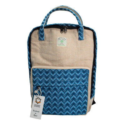 Großer Kathmandu Rucksack - Dhaka Design (39x28x13 cm)
