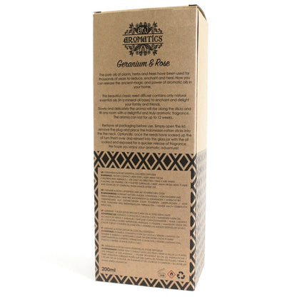 Difusor de Varillas Geranio y Rosa