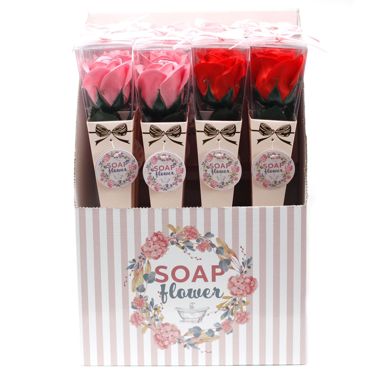 Fleurs de savon - Roses moyennes