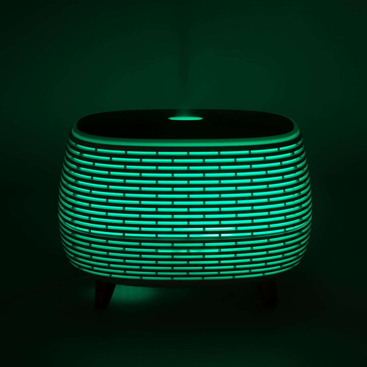 Aromaterapia Futurista con estrías - USB - Cambio de color - Control remoto