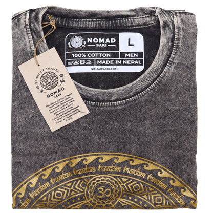 T-shirt Nomad Sari Small - Chakra - Gris foncé